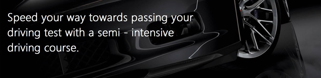 intensive driving lessons nottingham