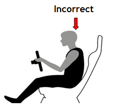 seating position for driving